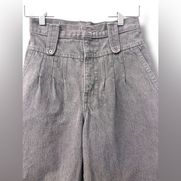 Chic High Rise Gray Women's Jeans - Picture 1 of 10